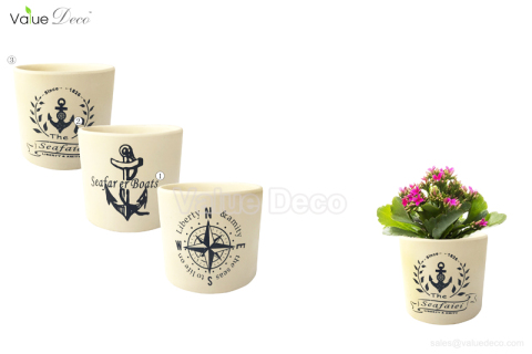 (CM0095) Cement Pot for Summer Season