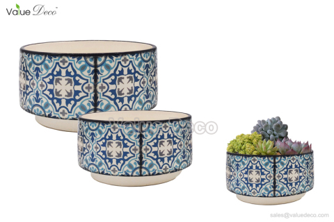 VD18CTF143 (Marrakesh Decal Design Garden Dish)