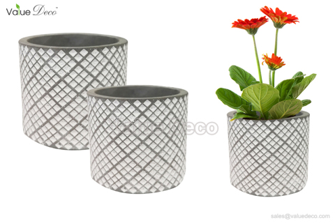 CMV00658 (Seamless Pattern Design Cement Pot)